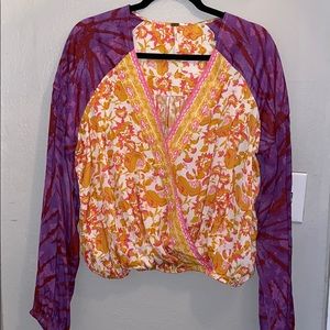 Free People Long Sleeve Crop